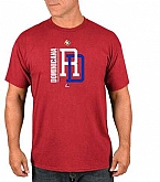 Dominican Republic Baseball Majestic 2017 World Baseball Classic Authentic Collection Team Icon T-Shirt Red,baseball caps,new era cap wholesale,wholesale hats